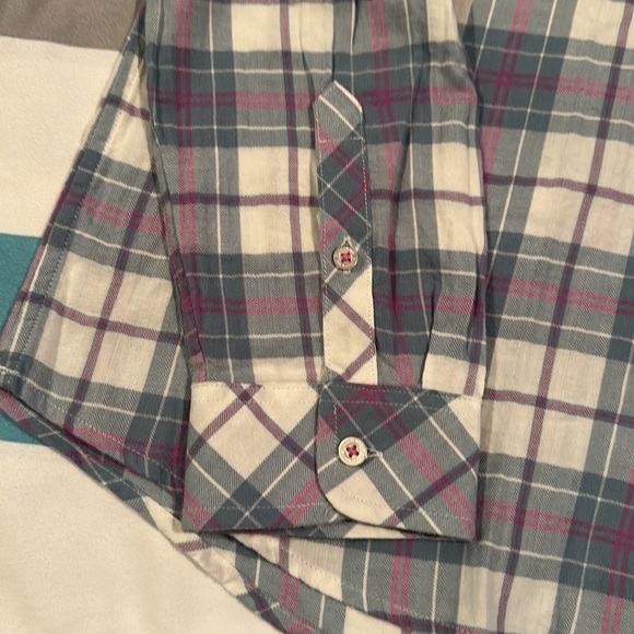 ⭐️ SALE ⭐️NWT Women’s Southern Tide flannel popover, size L - Picture 5 of 8